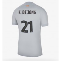 Barcelona Frenkie de Jong #21 Fotballklær Tredjedrakt 2022-23 Kortermet